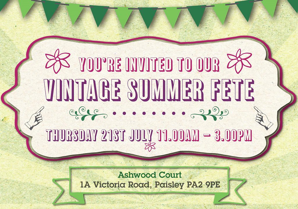 Ashwood Court Vintage Summer Fete poster image