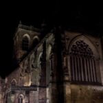 Paisley Abbey night by Lorna Armstrong
