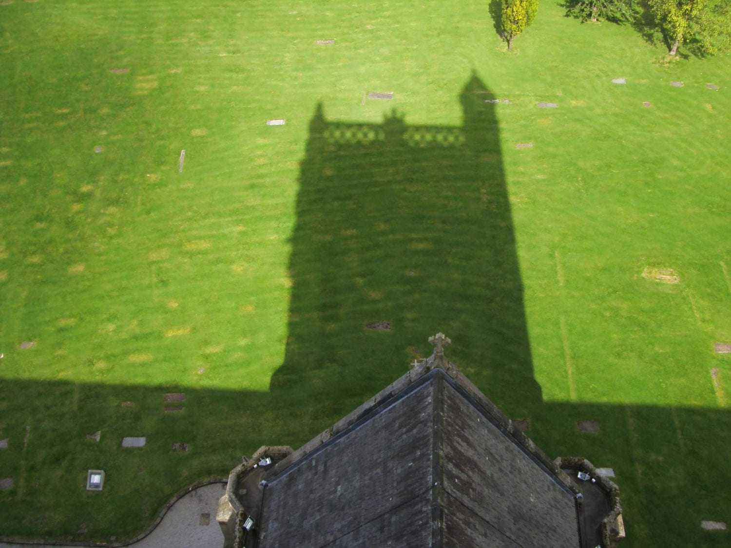 Shadow of Paisley Abbey