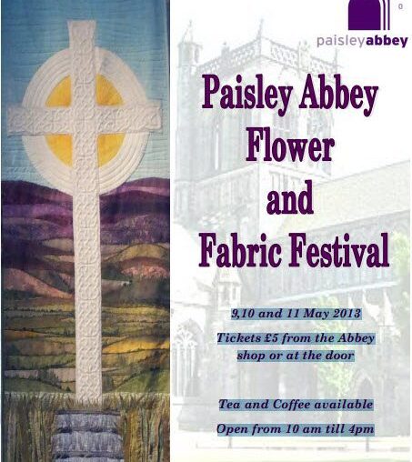 paisley abbey flower festival