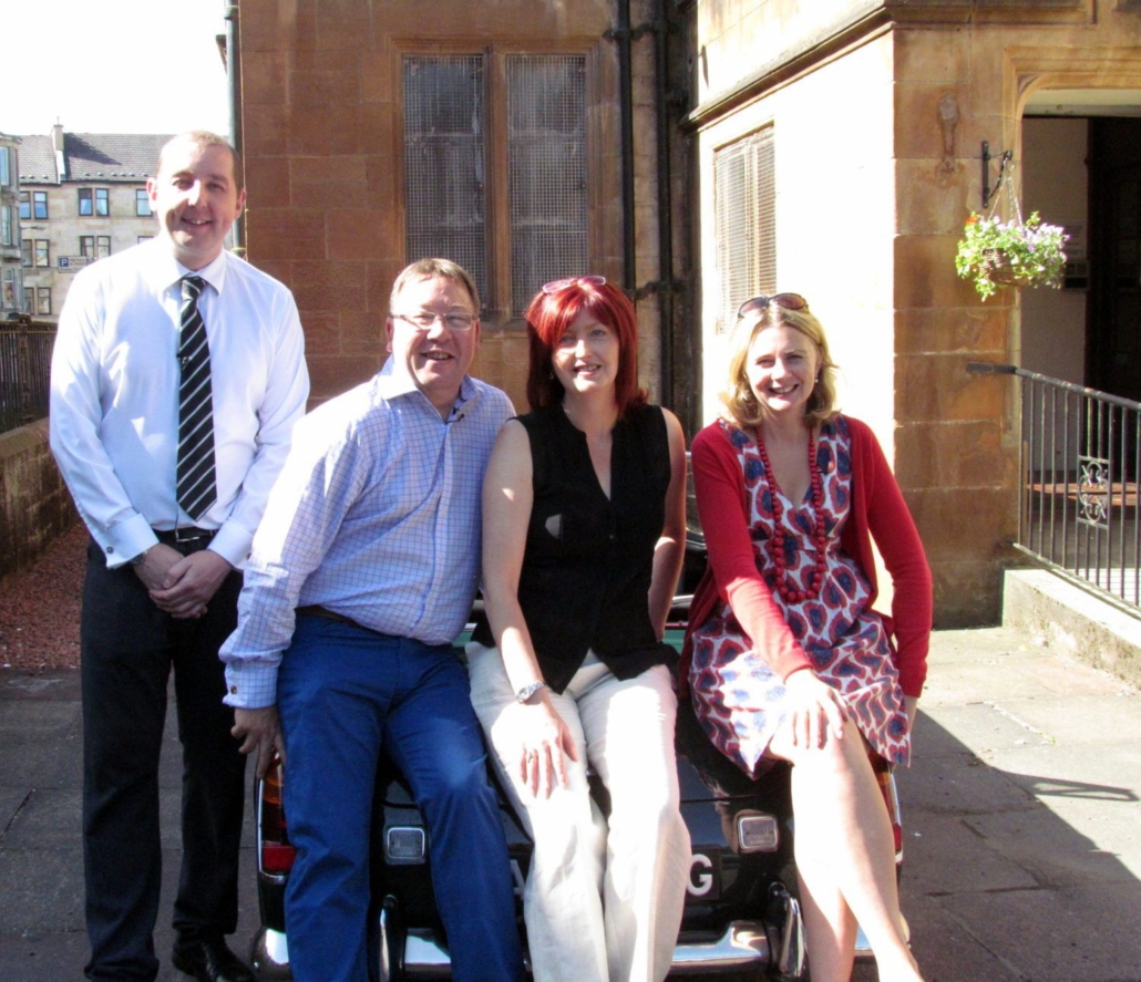 Collins & Paterson Auctioneers of Paisley welcomed Antiques Road Trip