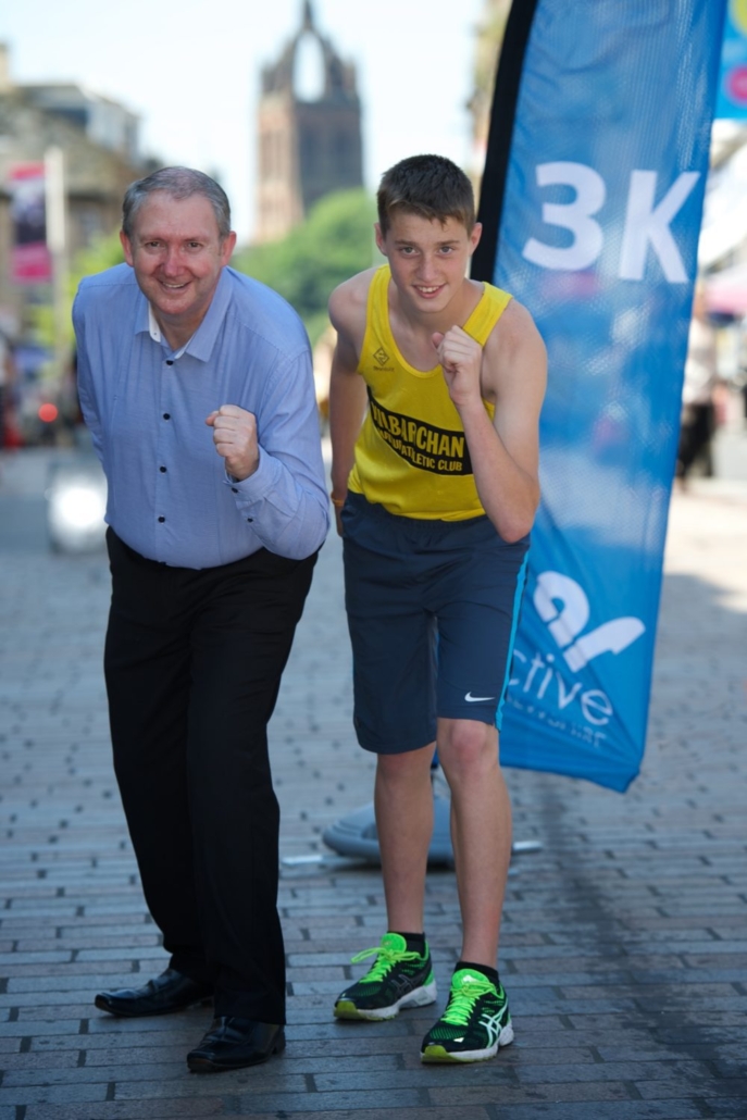 Conor gets on his marks for Paisley 10k