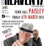 Heaven 17 Paisley Town Hall