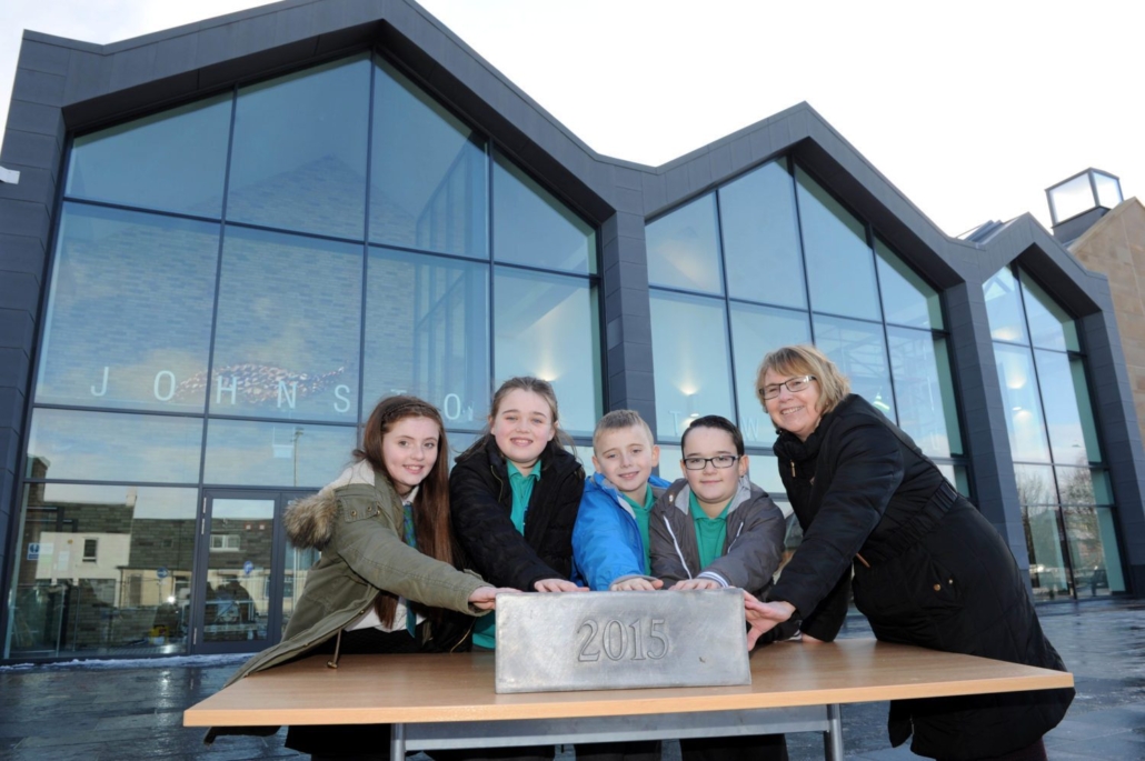 Pupils go back to future at Johnstone Town Hall