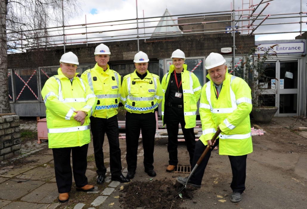 Work starts on a new community safety partnership hub for Renfrewshire