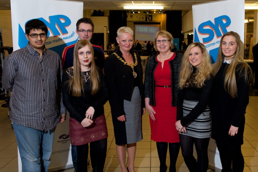 Record turnout elects Renfrewshire’s Youth Parliament