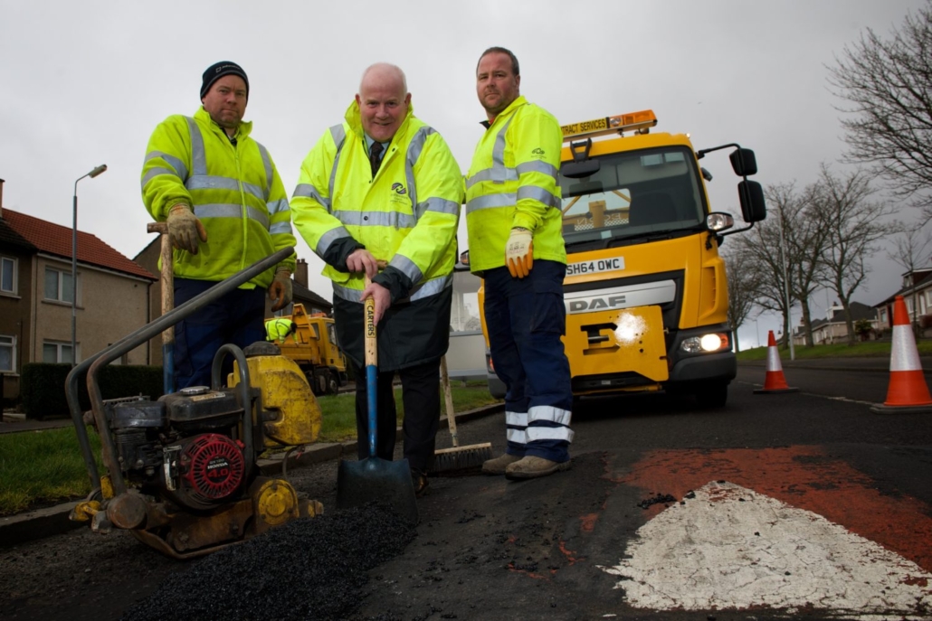 Multi-million cash boost for Renfrewshire’s roads