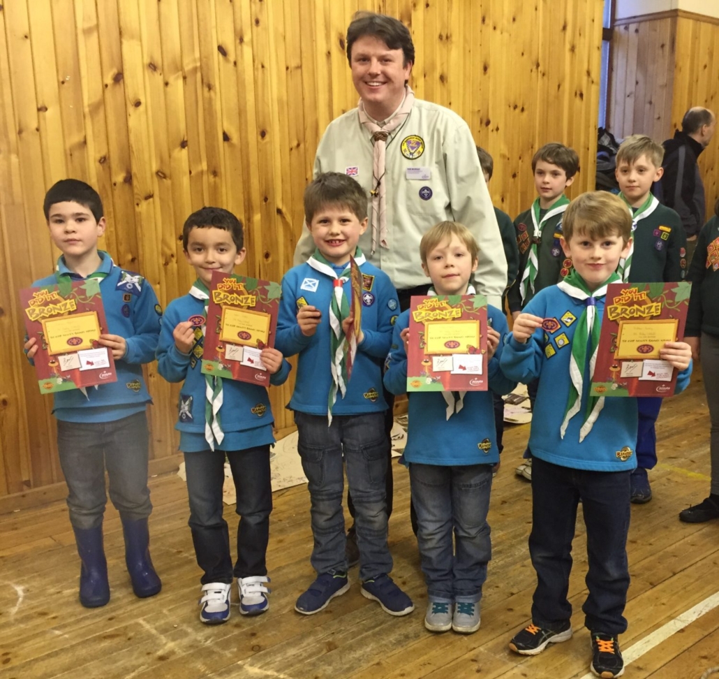 Beaver Scouts Receive Top Award