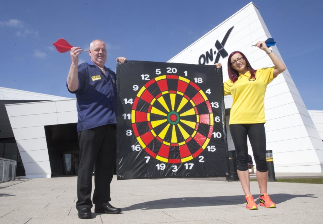 Darts star aims to prove a point at The ON-X