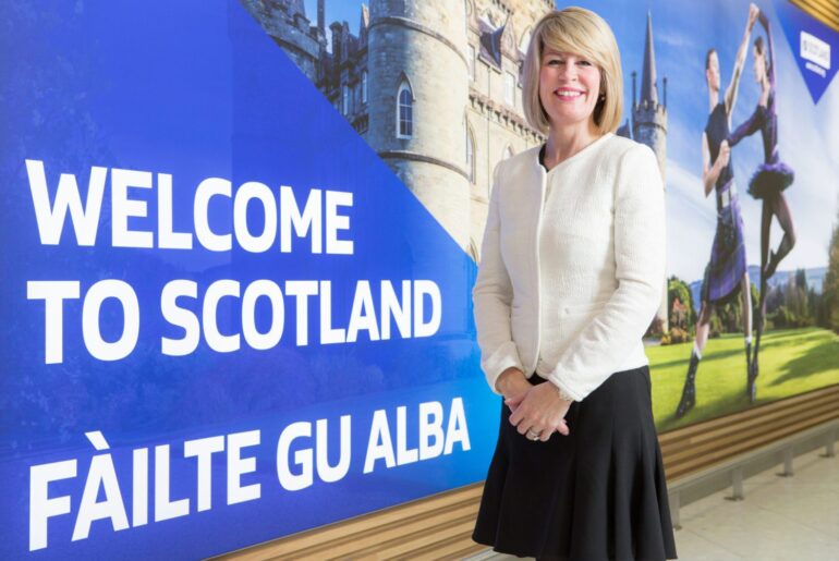 Amanda McMillan Managing Director Glasgow Airport