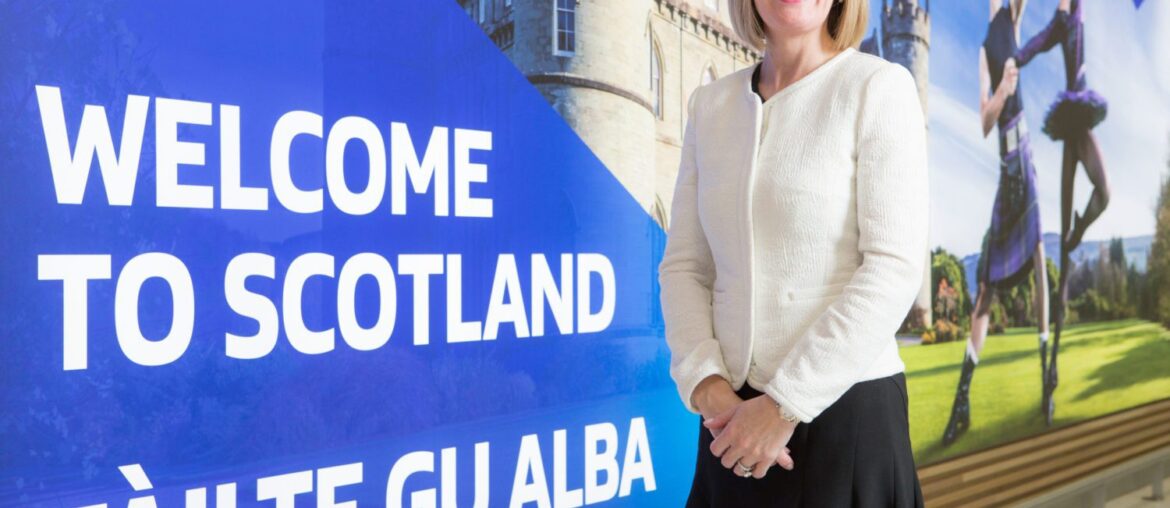 Amanda McMillan Managing Director Glasgow Airport