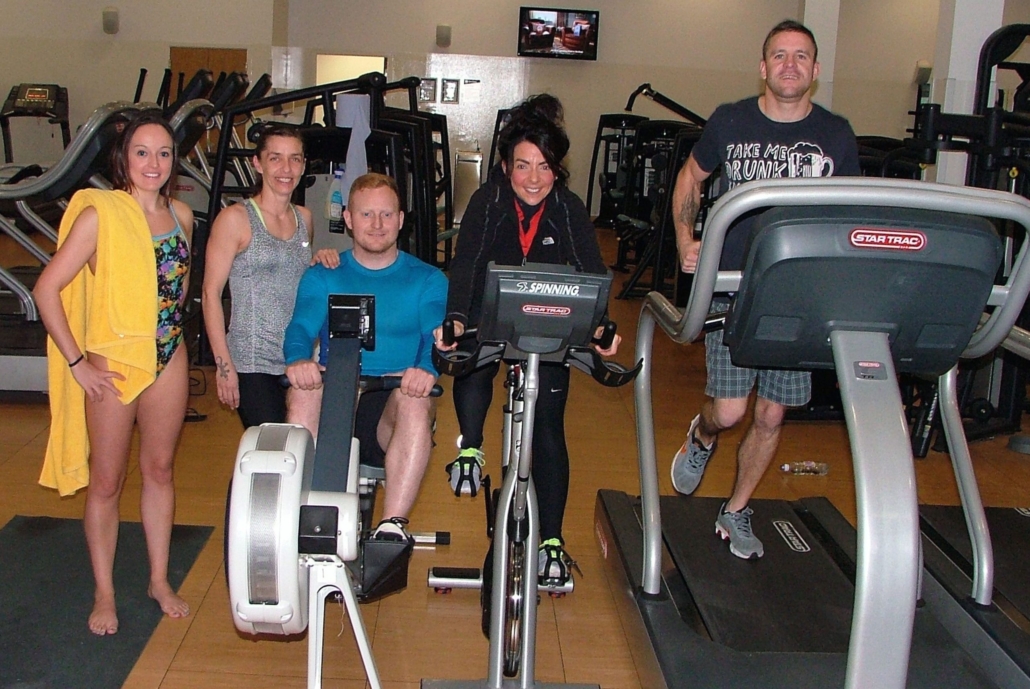 Good sports raising cash for local hospices