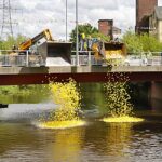 Paisley & District Scouts will host their annual charity Duck Race Photographs