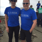 Brian and Danielle complete Arran Bike Hike challenge to raise funds for RAMH