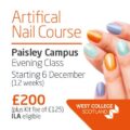 Artificial Nail Course – starting December at West College Scotland