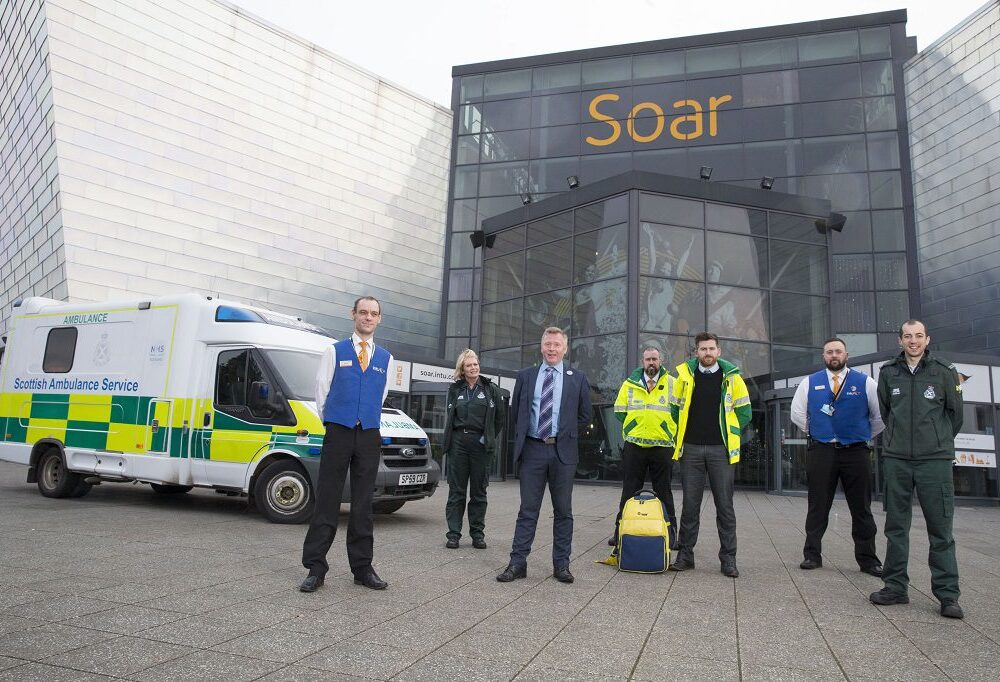 Staff in Soar at intu Braehead trained to save lives