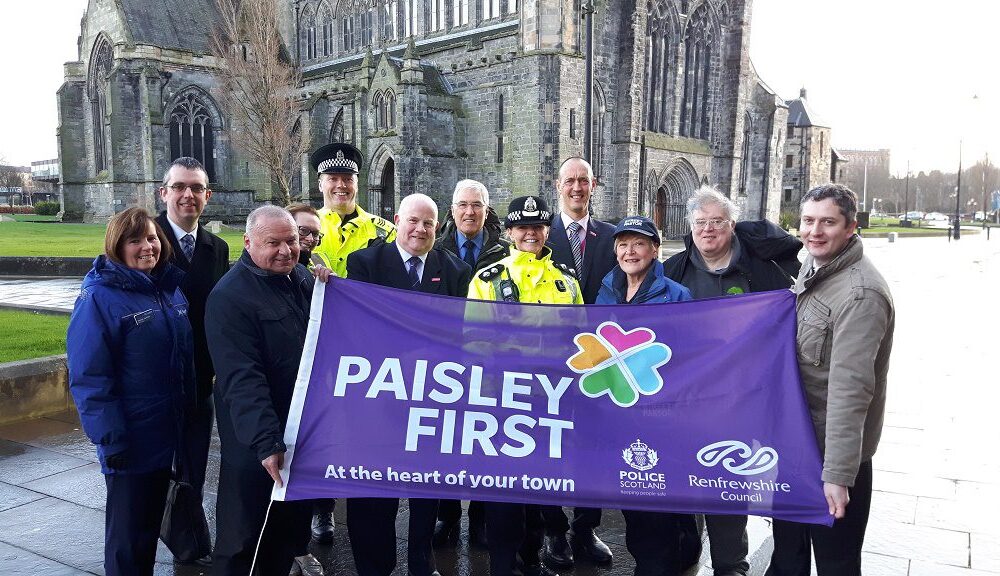 PAISLEY BECOMES THE NEWEST TOWN TO FLY THE PURPLE FLAG