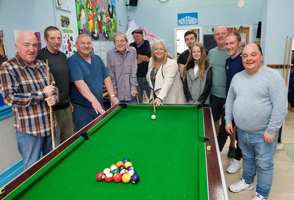 Renfrewshire’s Provost visits community project ‘The Men’s Shed’