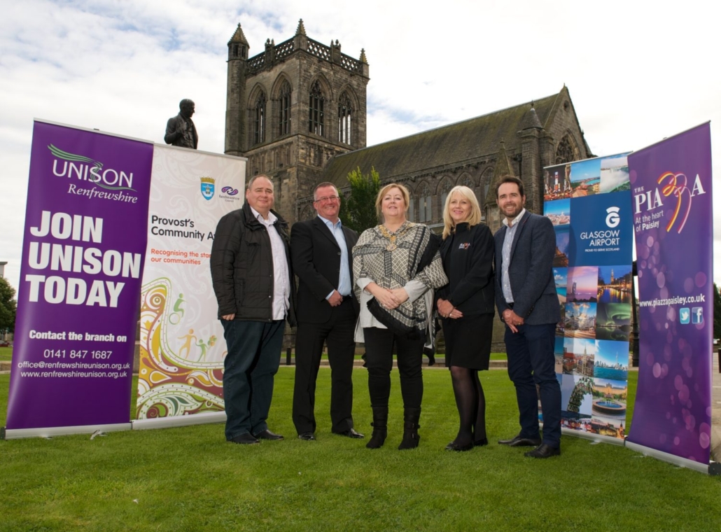 21st edition of Provost’s Community Awards launches in Renfrewshire
