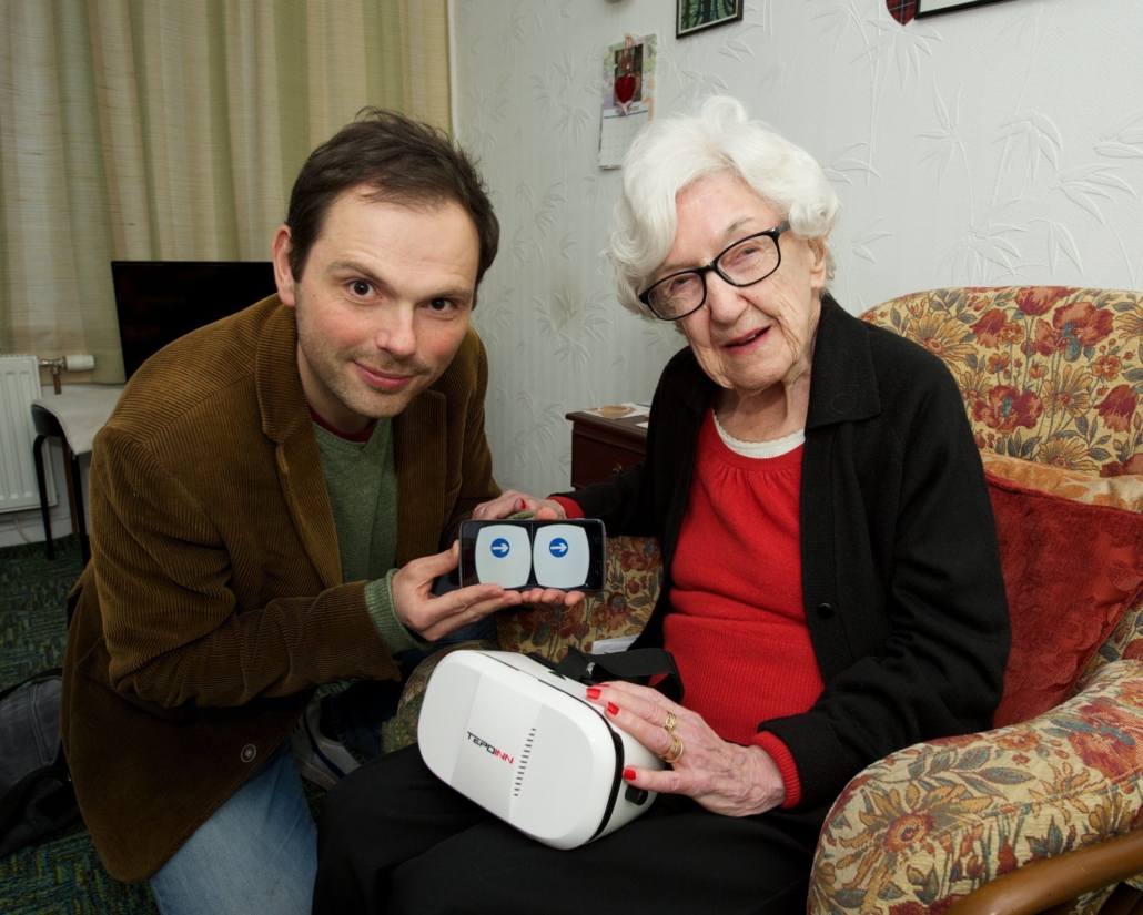 Renfrewshire Virtual Reality pilot project allows elderly to access outside world from home