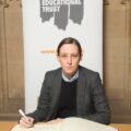 Mhairi Black MP signs Holocaust Educational Trust Book of Commitment