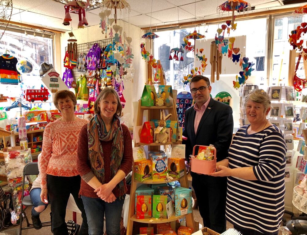Gavin Newlands MP encourages people to go Fair Trade this Easter