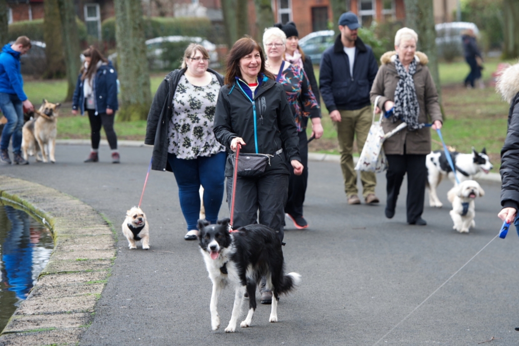 Mass community dog walk sets tongues and tails wagging across Renfrewshire