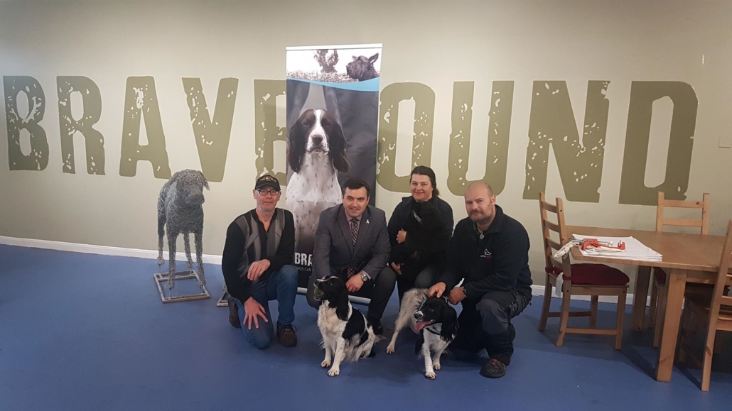 Local MP urges people to vote for Bravehound