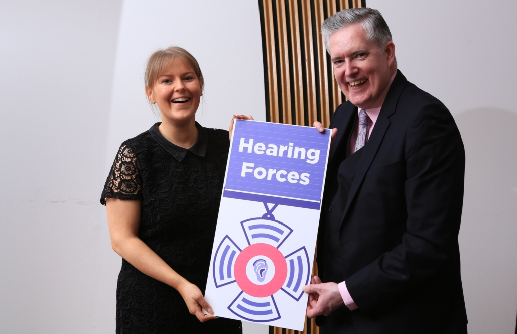 GEORGE ADAM MSP BACK CHARITY’S APPEAL FOR PAISLEY BUDDIES TO SUPPORT VETERANS WITH HEARING LOSS