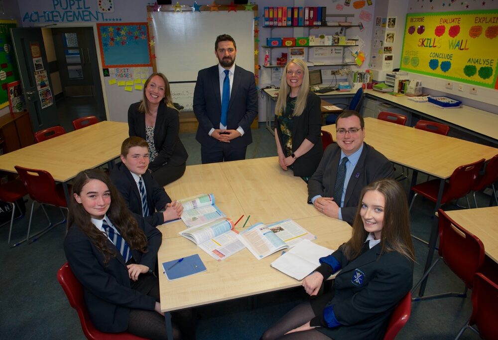 Johnstone High School continues on improvement journey with visit by inspectors