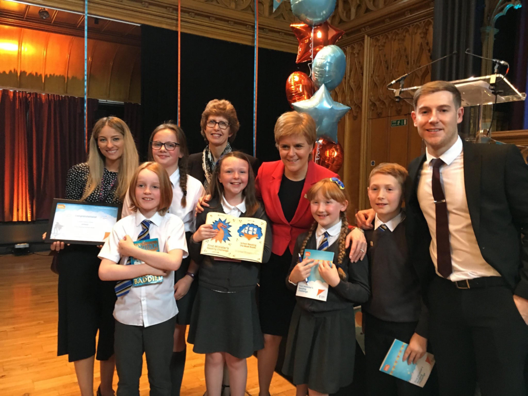 Renfrewshire School Wins First Minister Reading Challenge Award
