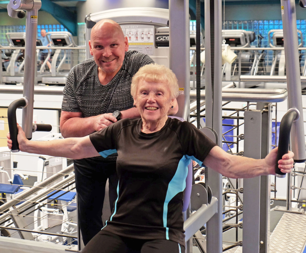 Great-gran Jean is a legend in the gym