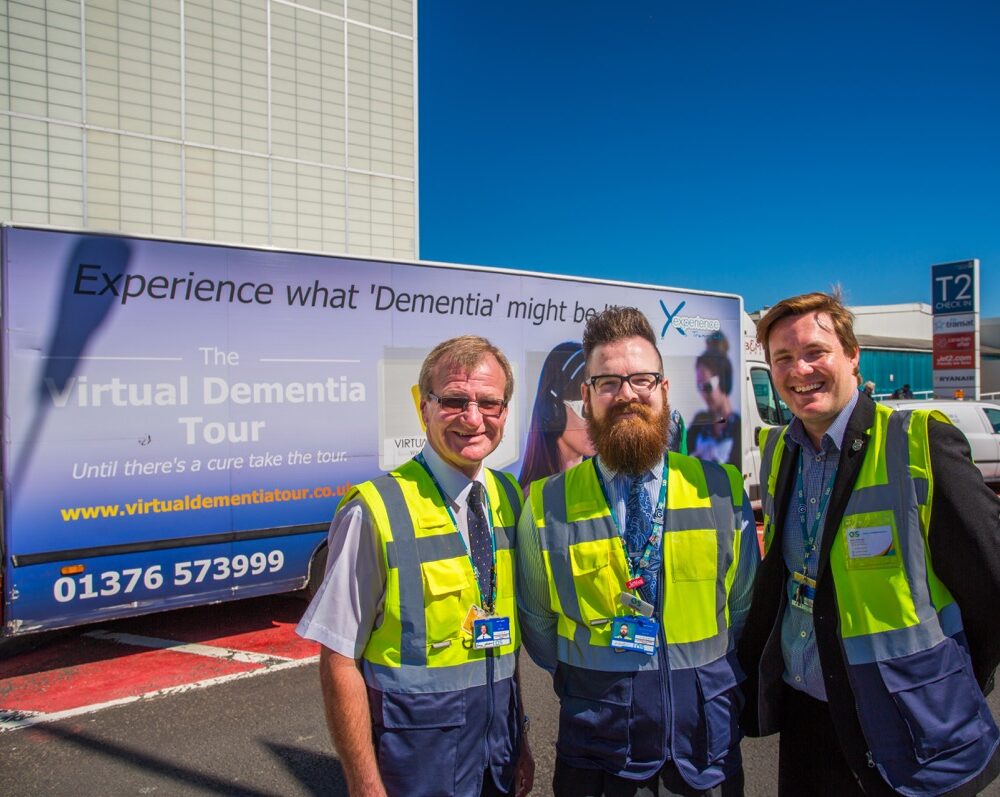 Glasgow becomes first UK airport to host virtual dementia tour