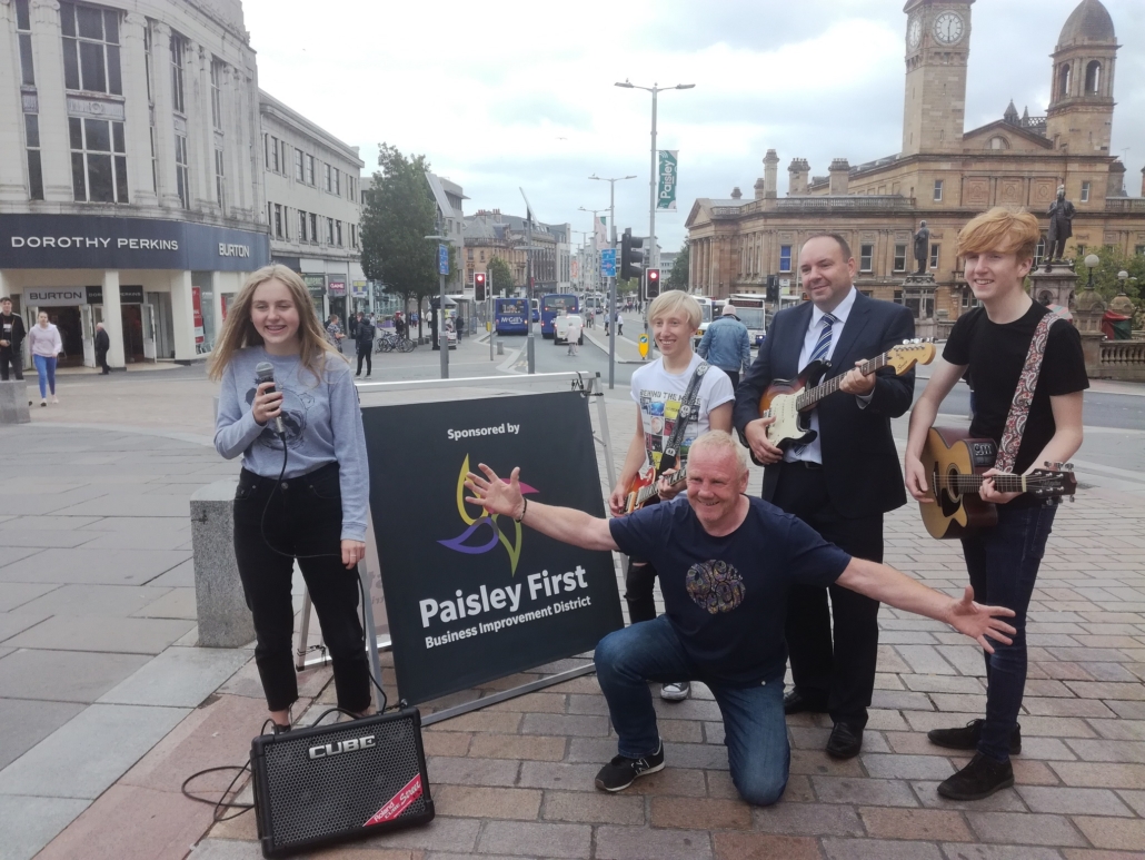 Paisley Busking Day 2018