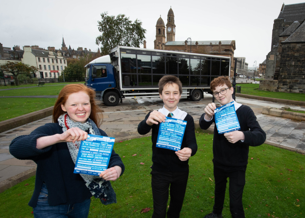 Theatre-in-a-truck helps launch Paisley’s Spree Festival