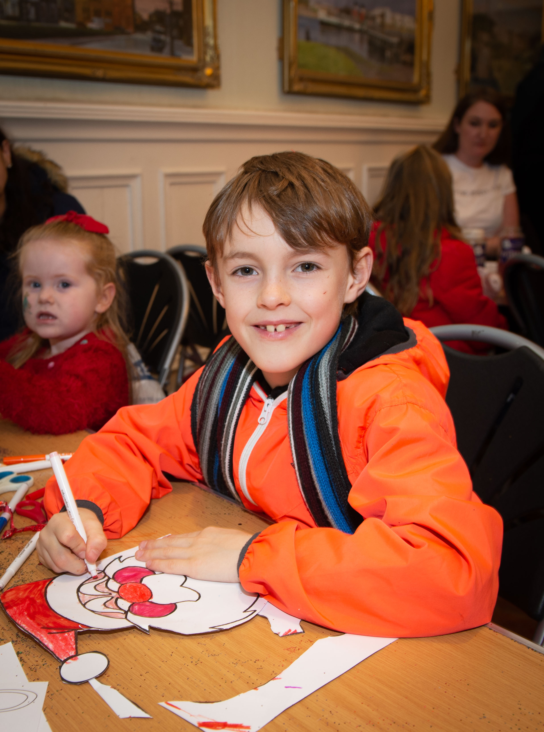Christmas crafts in Renfrew Town Hall