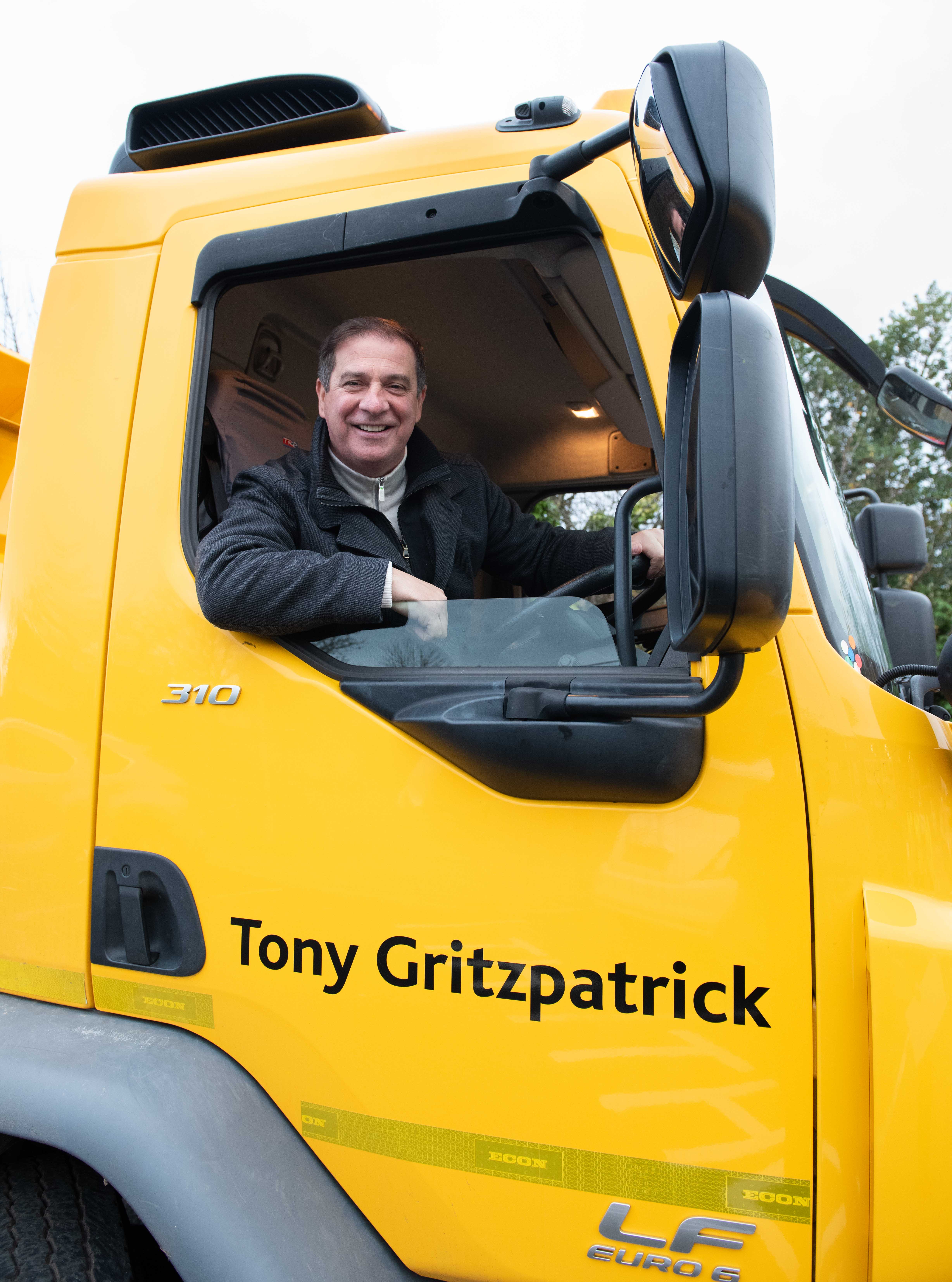 Tony Fitzpatrick in his winter namesake