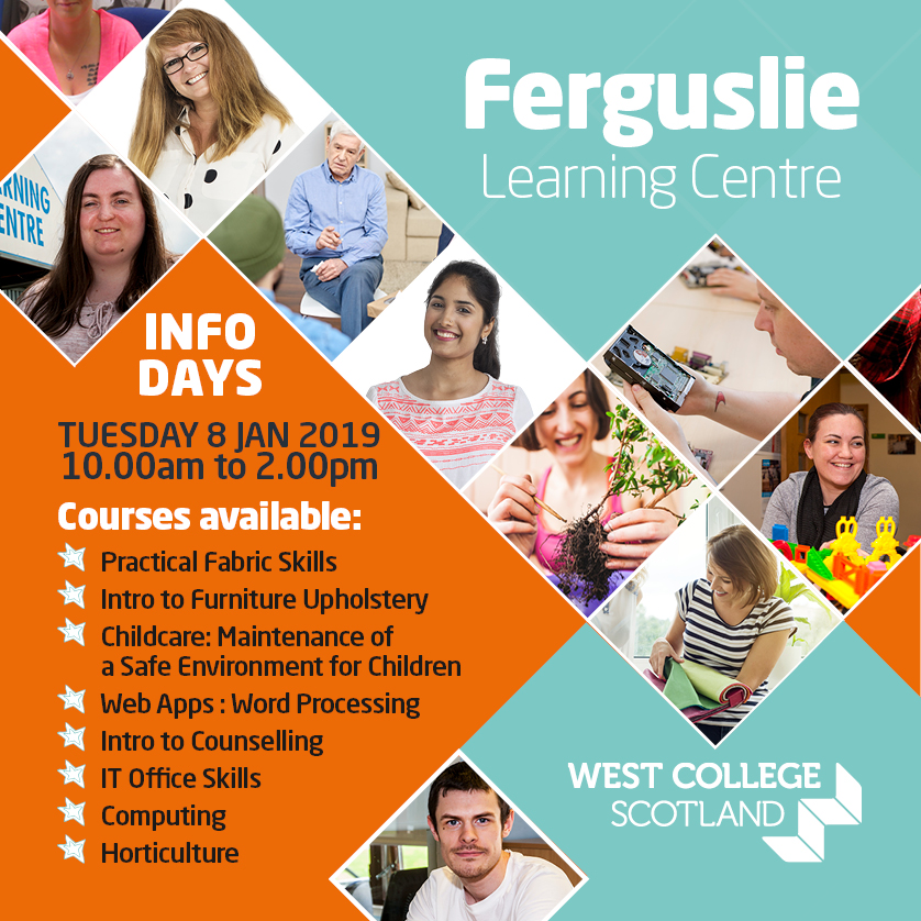 Ferguslie Learning Centre - Info Day - Social Media