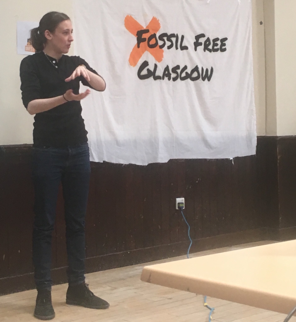 MHAIRI BLACK CALLS ON PENSION FUND TO DROP FOSSIL FUELS