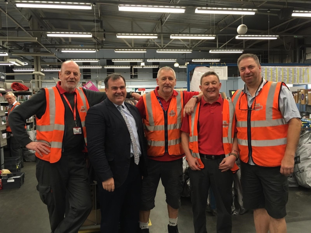 Council Leader delivers his thanks to our first-class posties