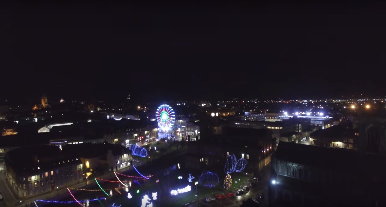 paisley drone footage