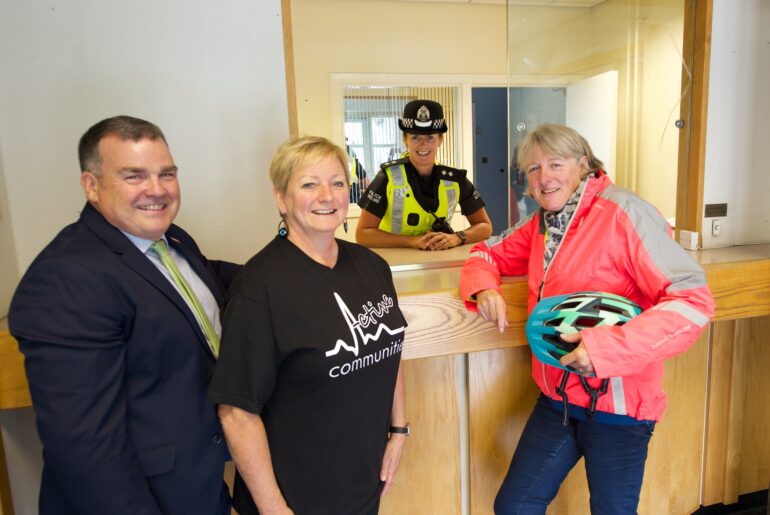 Hand over of Johnstone Police station to community groups 20.8.18
