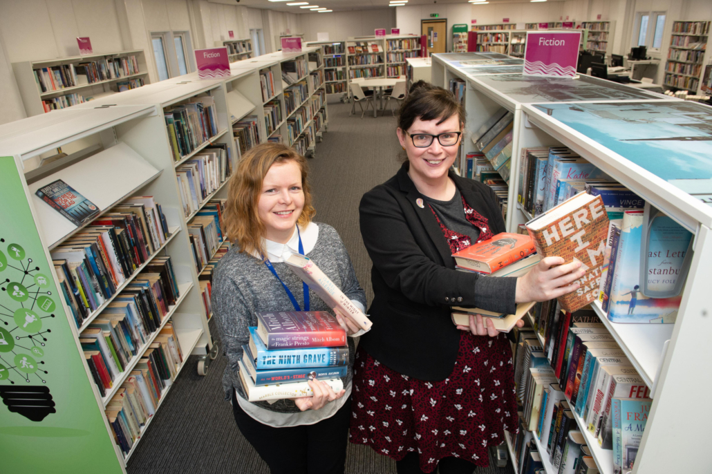 Book in to new library in Paisley