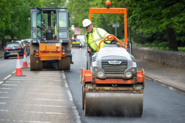 Works taking place at Inchinnan road (2)