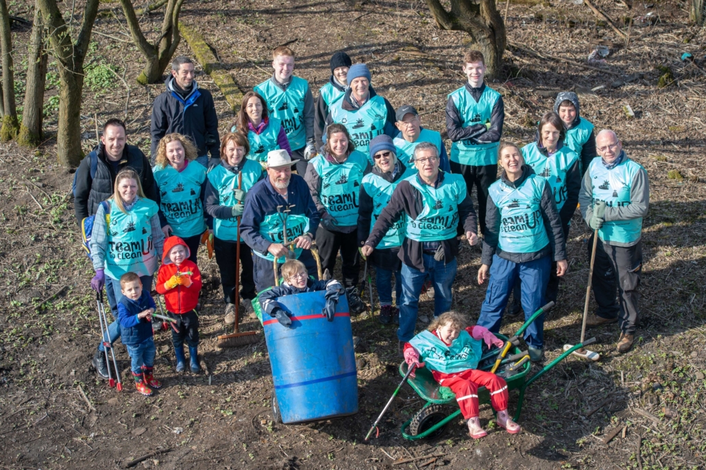 Renfrew looking radiant as inspired groups carry out a Big Spring Clean
