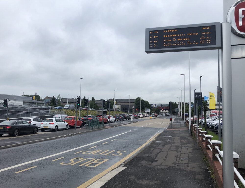Latest real-time information displays go live in Renfrewshire