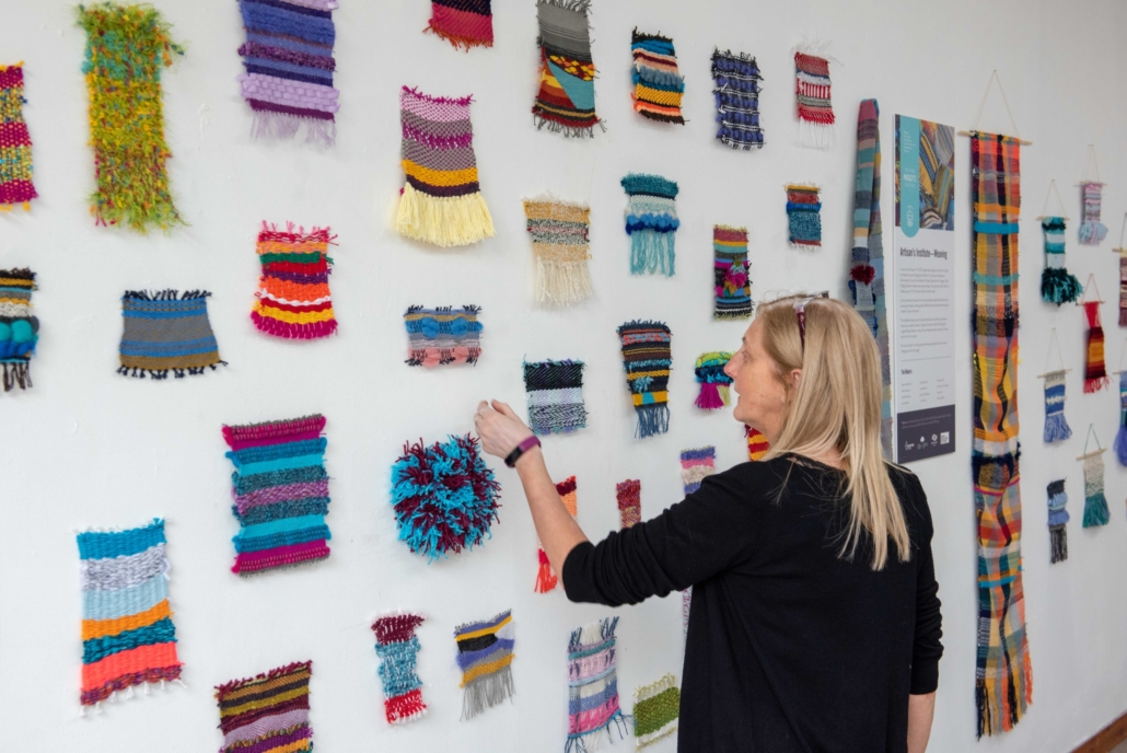 Thread carefully…weaving exhibition moves home