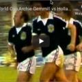 When Archie Gemmill was the toast of Paisley