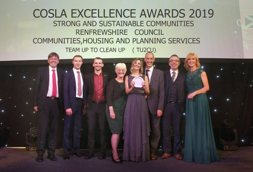 Team Up cleans up at COSLA Excellence Awards