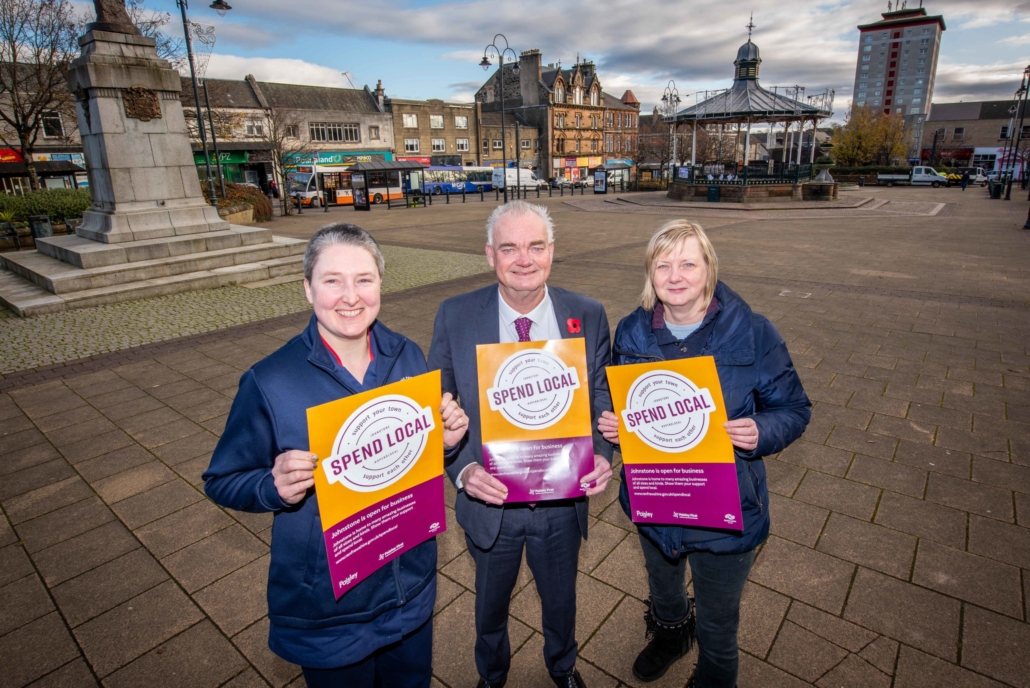 Johnstone business are latest to join Renfrewshire Spend Local campaign